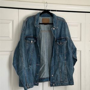 American Eagle Oversized Jean Jacket